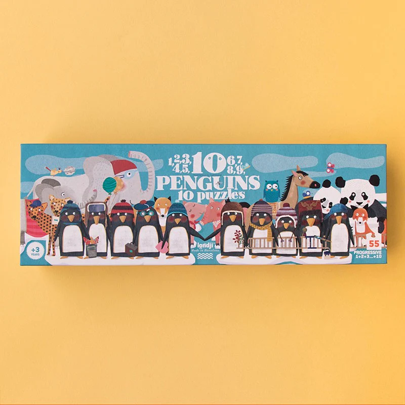 10 Pinguine - Puzzle - ab 3