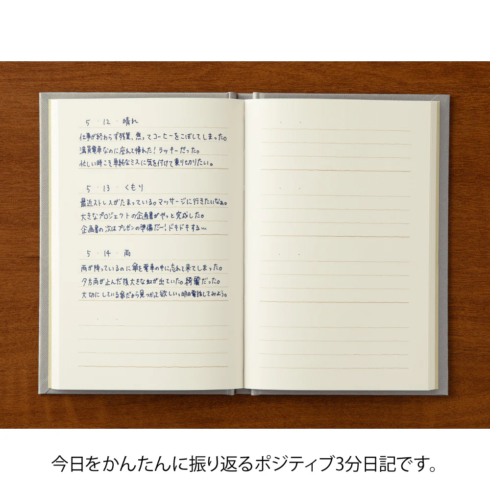 3 MINUTE DIARY Grey (grau) - Image 6