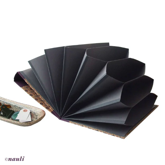 A4 + FĂ€chermappe SchĂŒrzenmuster rot schwarz - Image 2