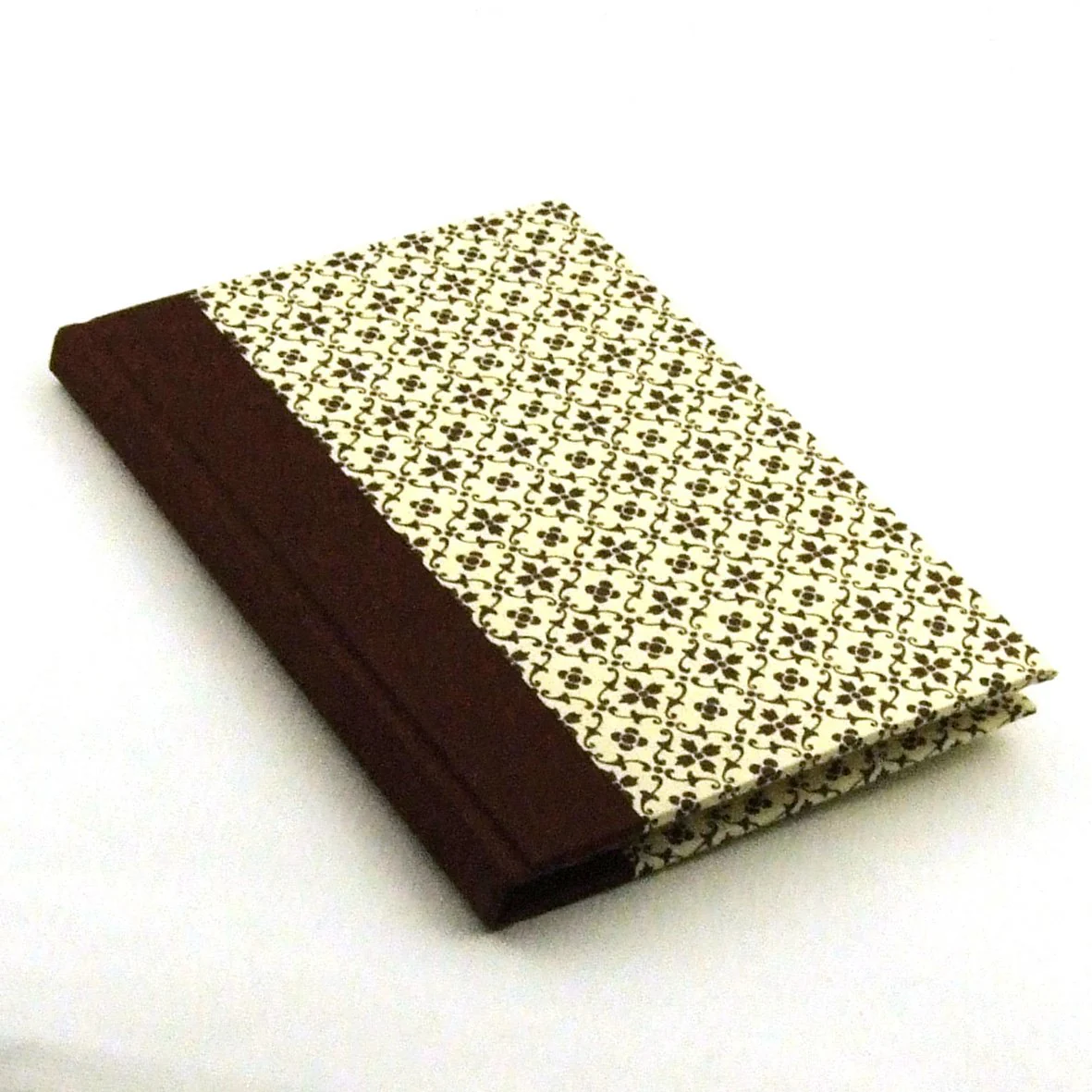 Adressbuch A6 Sternblumen braun