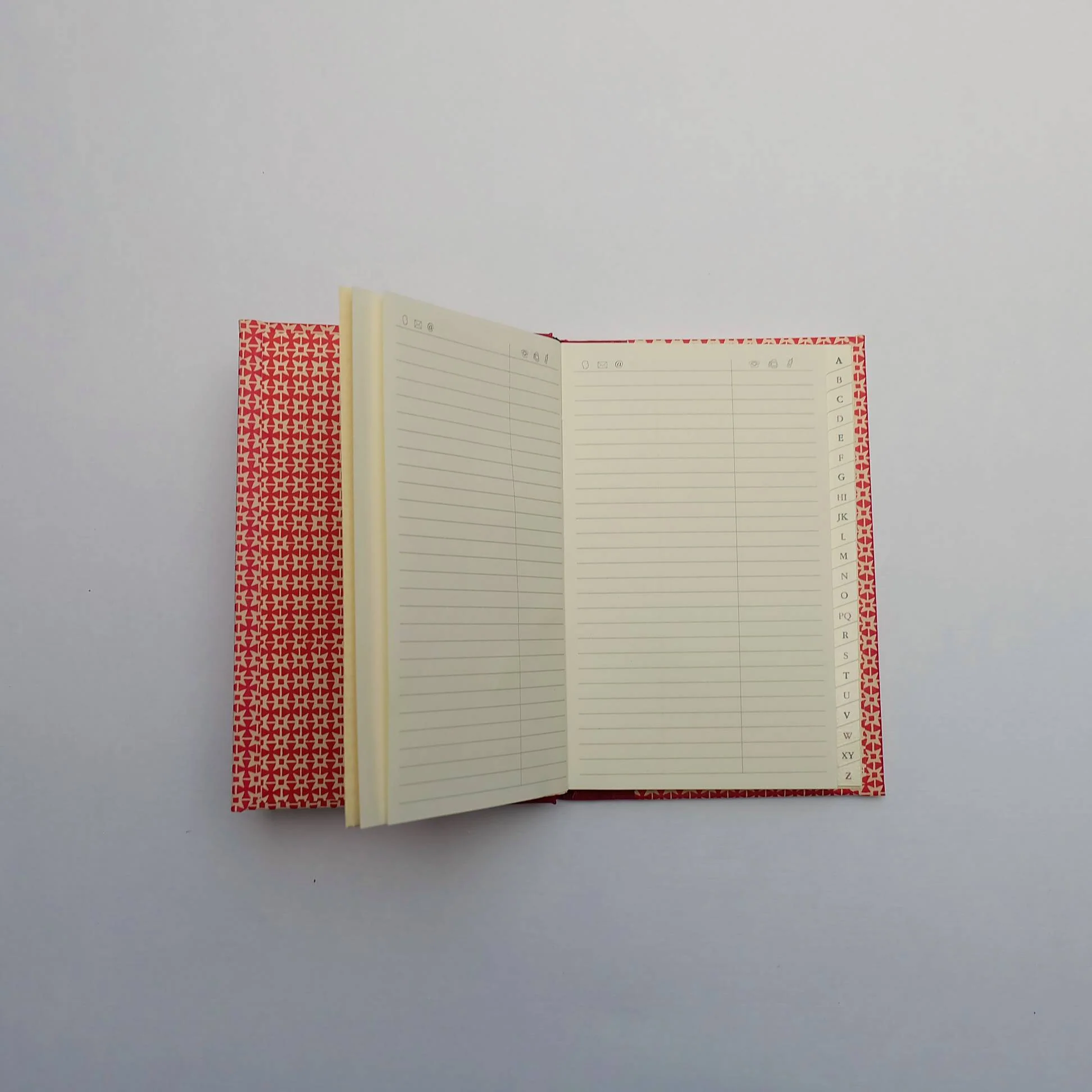 Adressbuch DIN A6 Bunga blau - Image 4