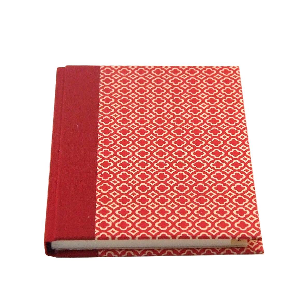 Adressbuch DIN A6 rot quatrefoil - Image 5
