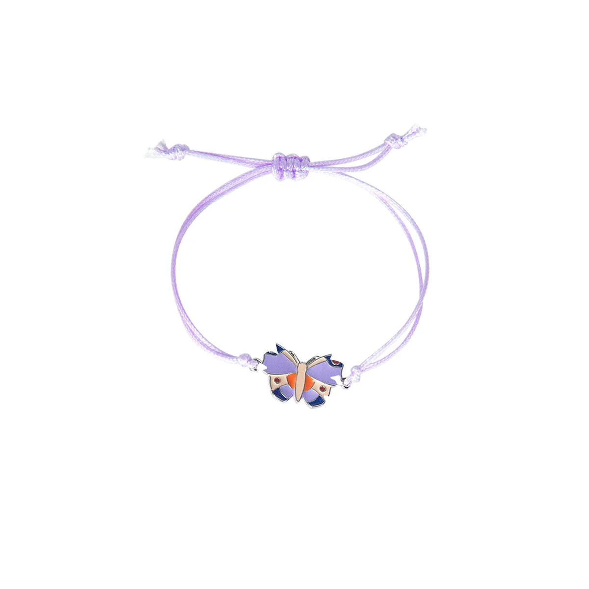 Armband lila Schmetterling
