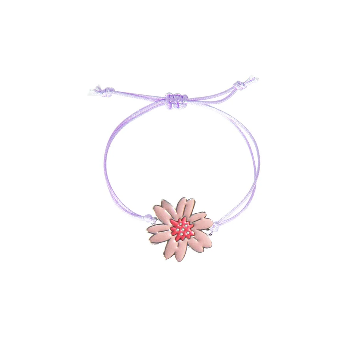 Armband rosa Blume