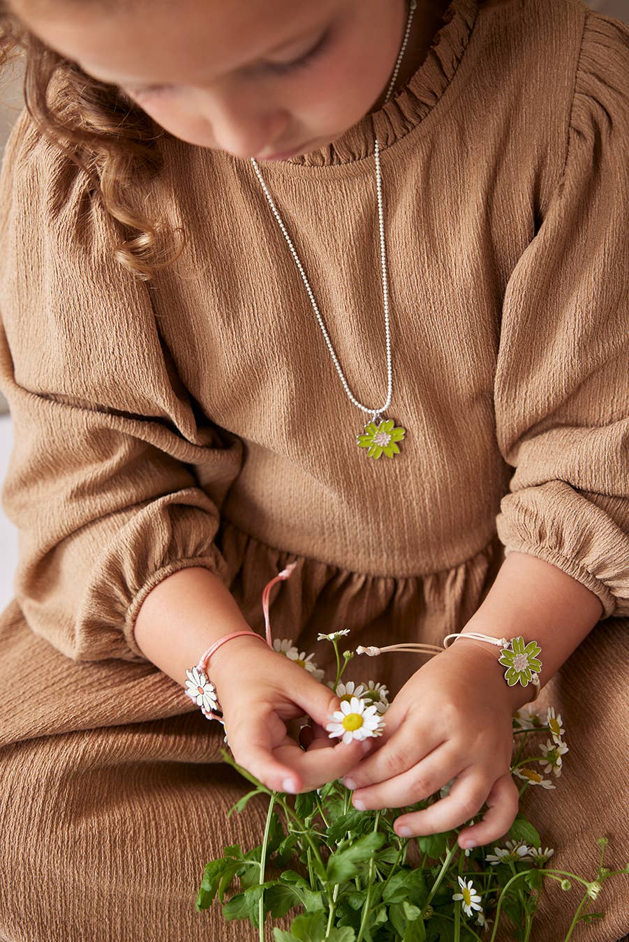Armband rosa Blume - Image 2