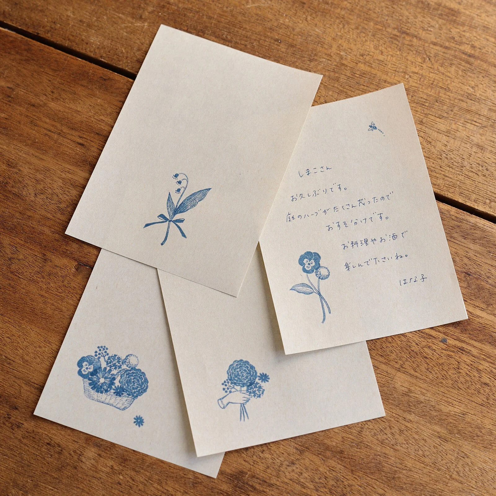 ATELIER.encle d'encleĂ—mizushima JIZAI Clear Stamp BOX Motif set Flower - Image 4