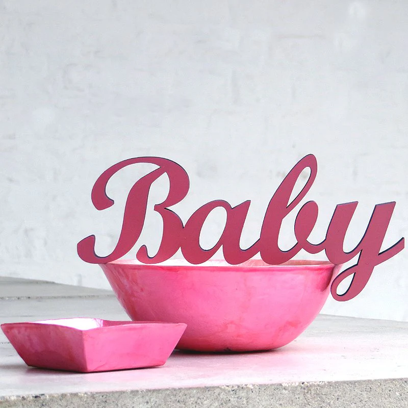 Baby - 3D Schriftzug