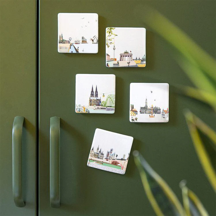 Back on Texel - Strand mit Leuchtturm - Storytiles Mini - Magnet - Image 2