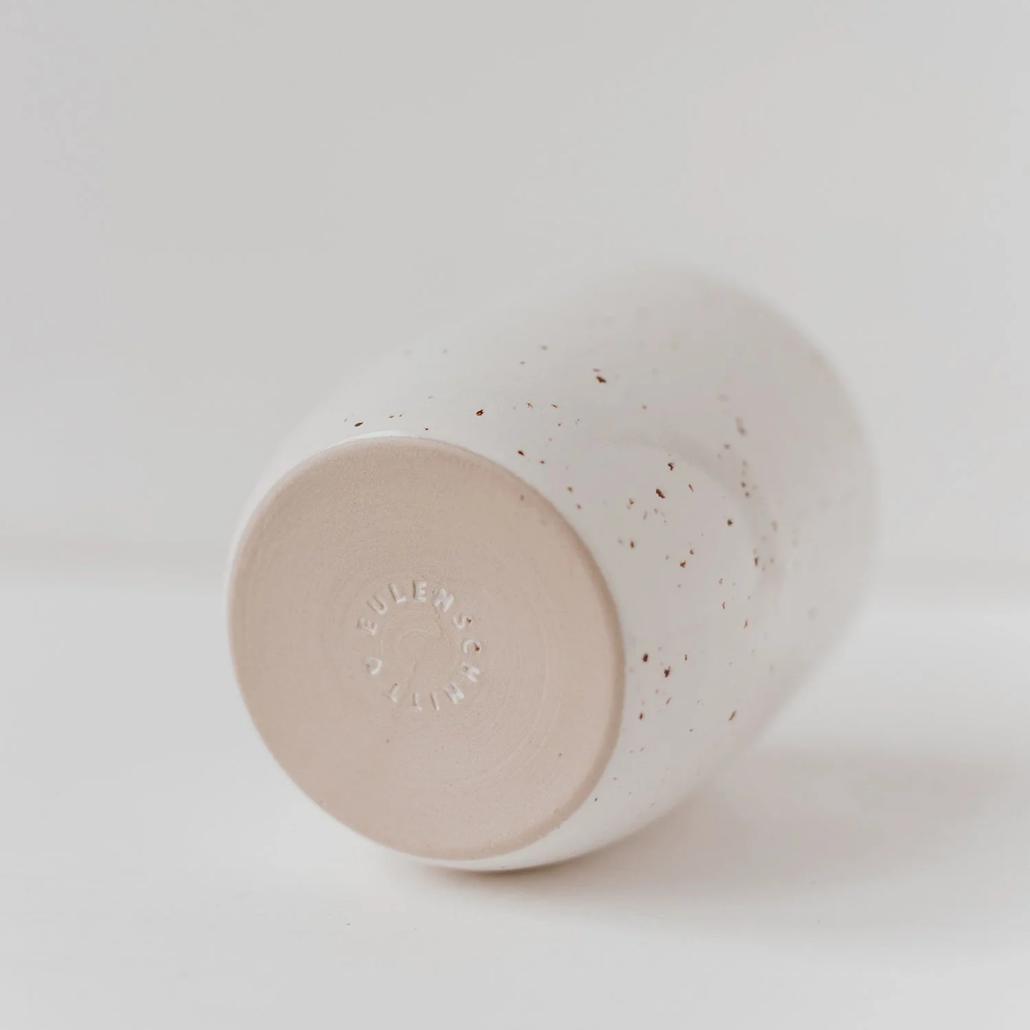 Kaffeebecher / Teebecher aus heller Keramik - Image 3