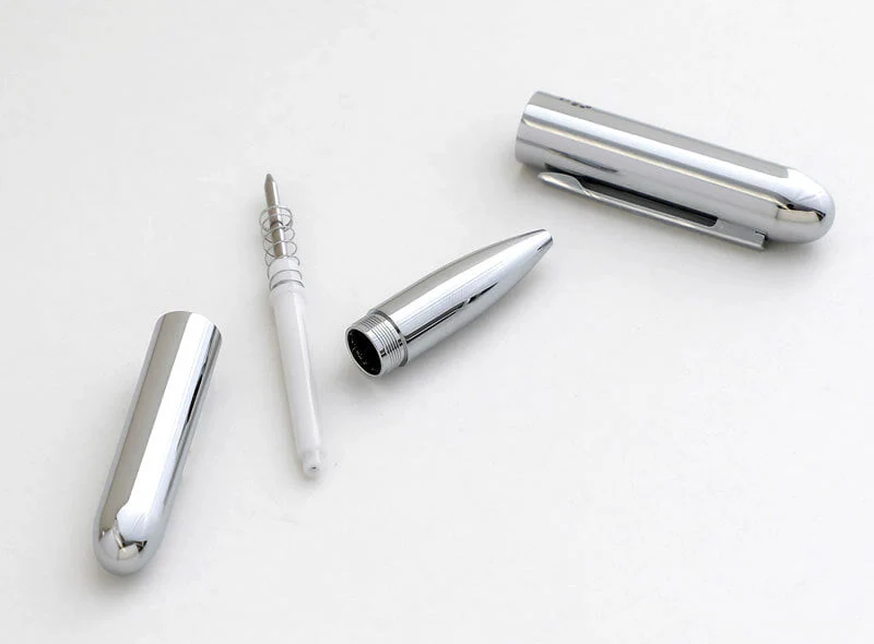 Bullet Ballpoint Pen Silver - Image 5