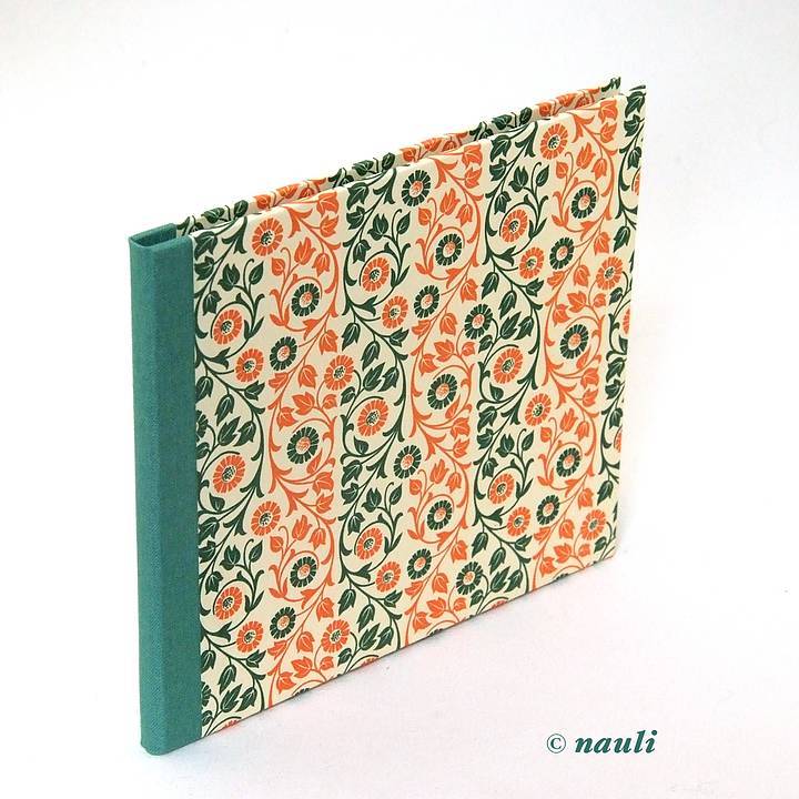 CD/ DVD Hülle floral grün orange - Image 2