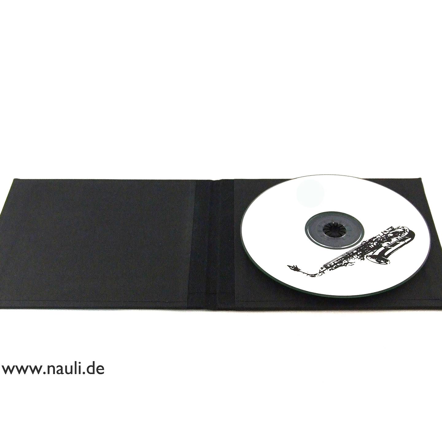 CD / DVD Hülle ganz schwarz