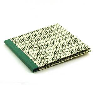 CD / DVD Hülle graphische Sternblumen grün