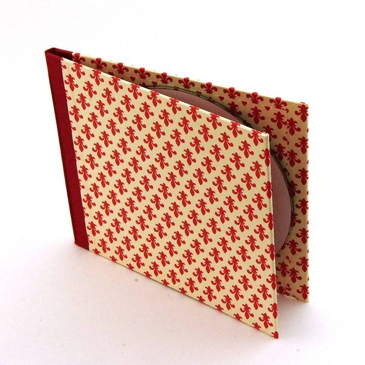 CD Hülle fleur de lys rot - Image 3