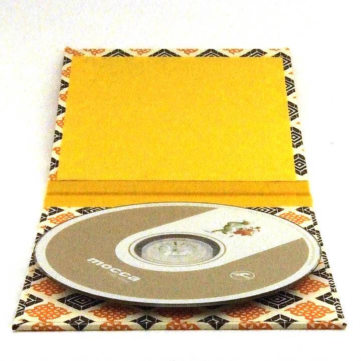 CD Hülle Karo braun gelb - Image 4