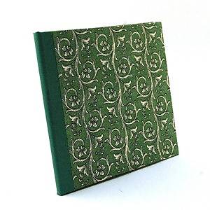 CD Hülle Pflanzen Ornament grün