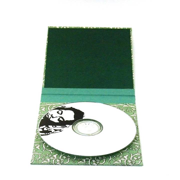 CD Hülle Pflanzen Ornament grün - Image 4