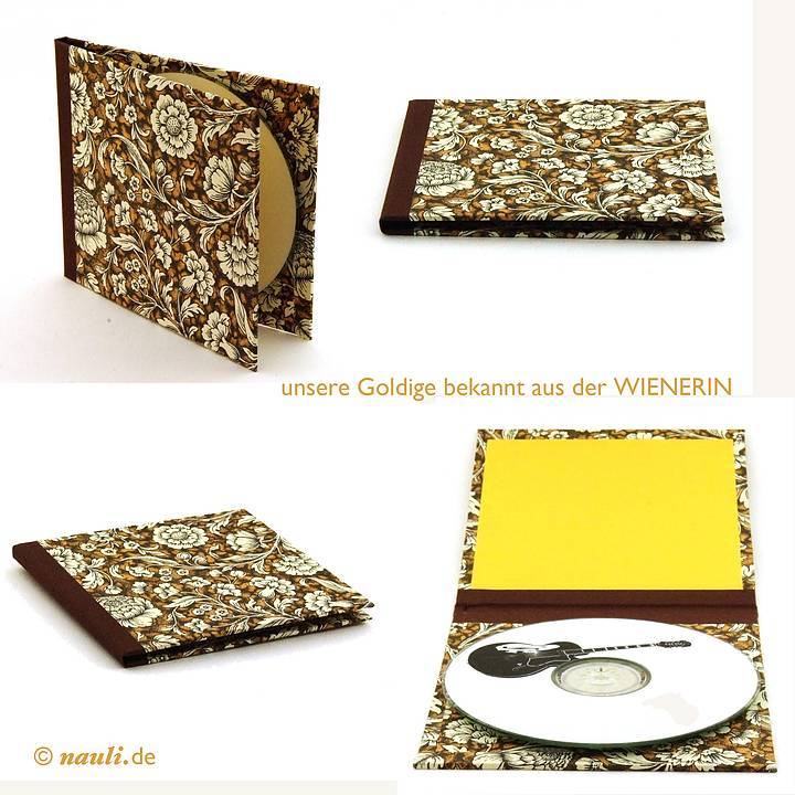 CD Hülle Renaissance Blumen braun braun - Image 6