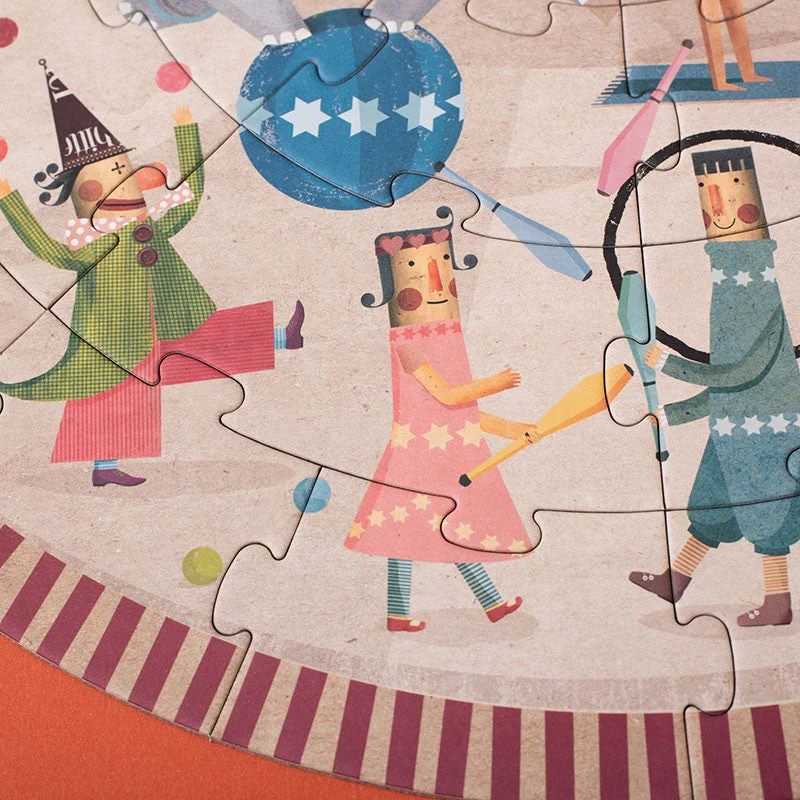 Circus - rundes Puzzle mit 36 Teilen - Image 4