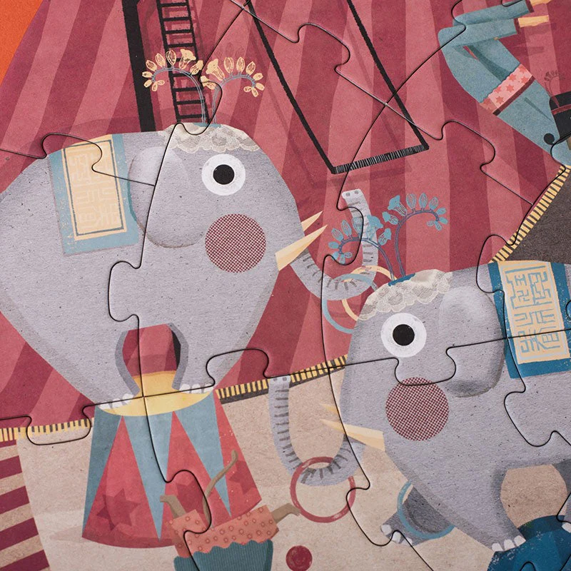 Circus - rundes Puzzle mit 36 Teilen - Image 5