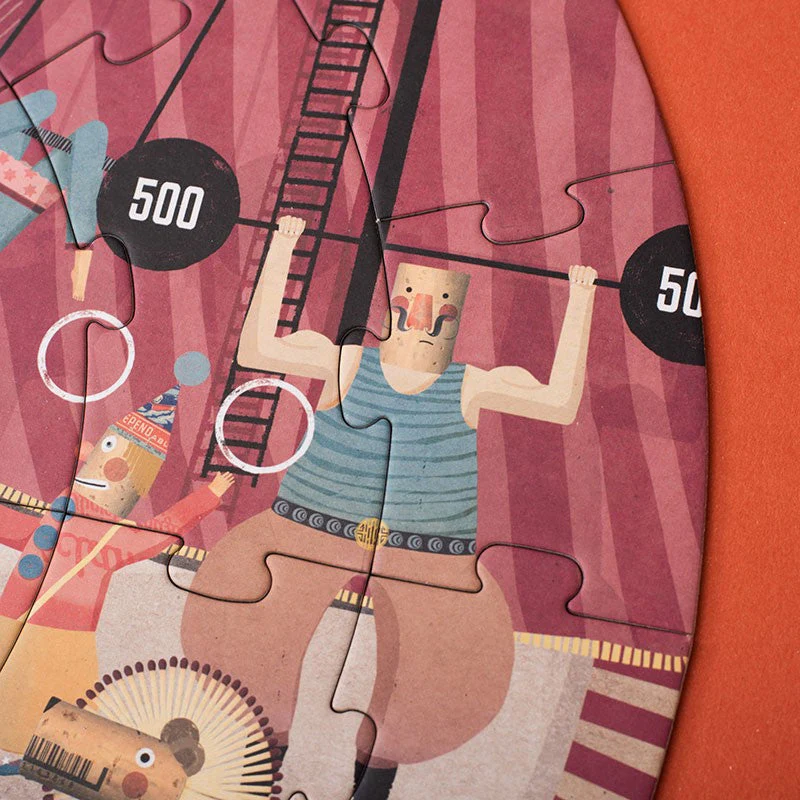 Circus - rundes Puzzle mit 36 Teilen - Image 7