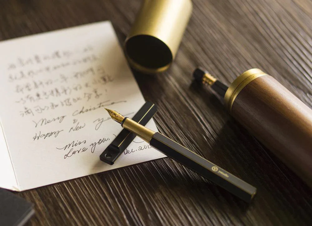 Classic Revolve Portable Fountain Pen Black - Image 6