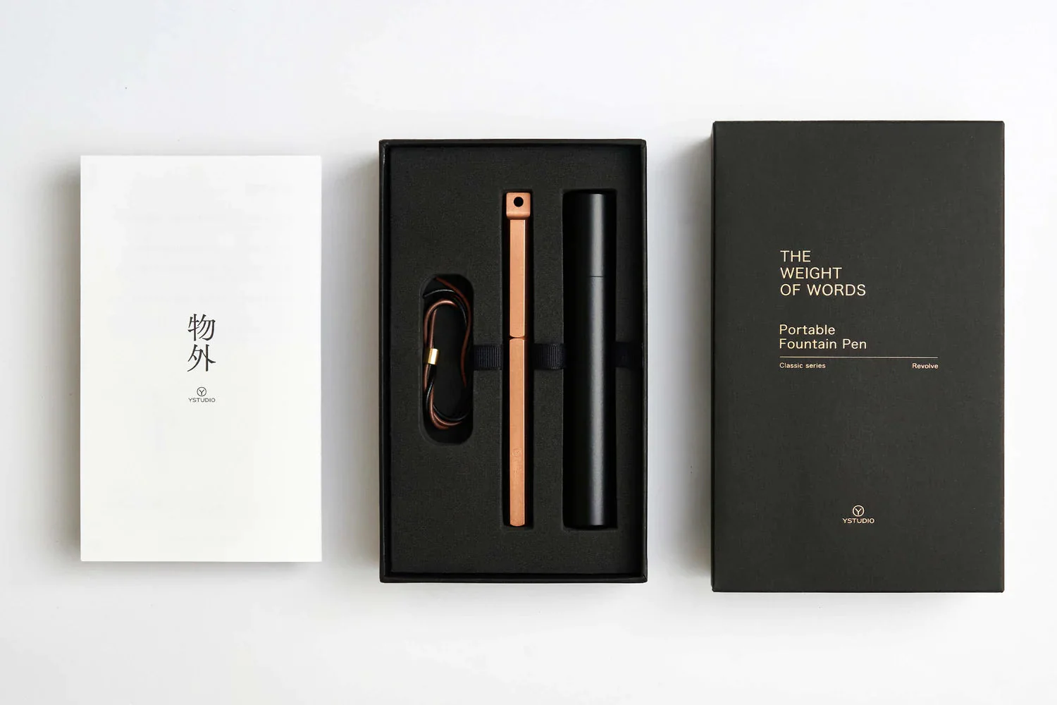 Classic Revolve Portable Fountain Pen Black - Image 8