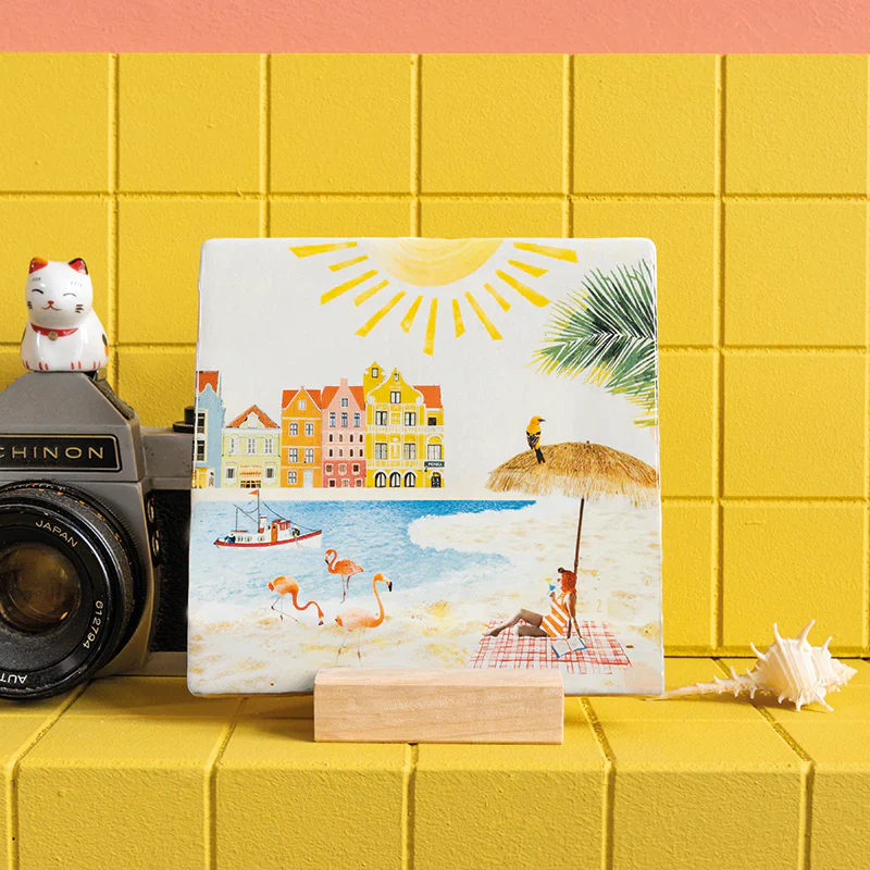 Colorful Curaçao -  StoryTiles - 10x10cm - Image 3