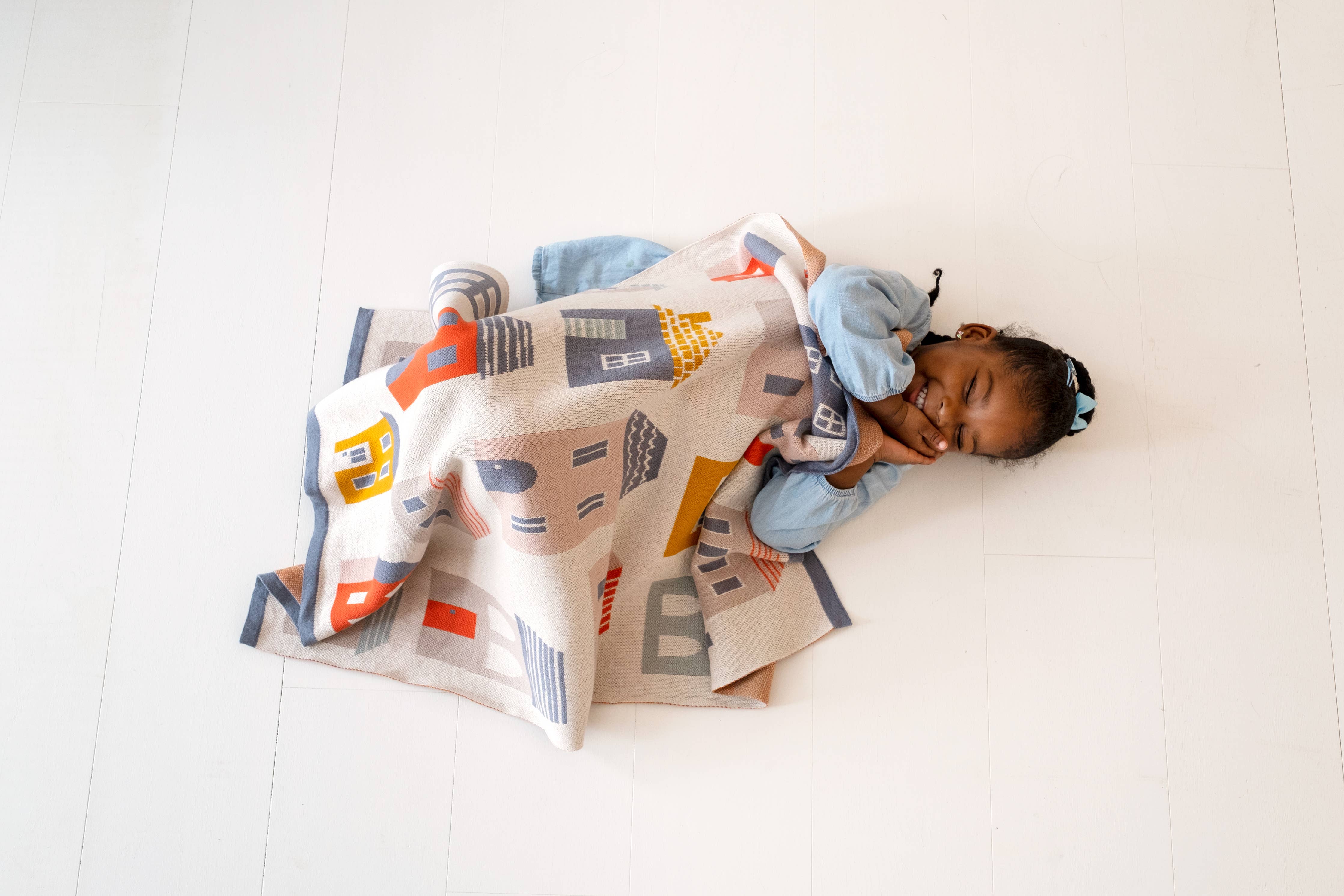 Babydecke aus Baumwolle - City Multi - Image 3