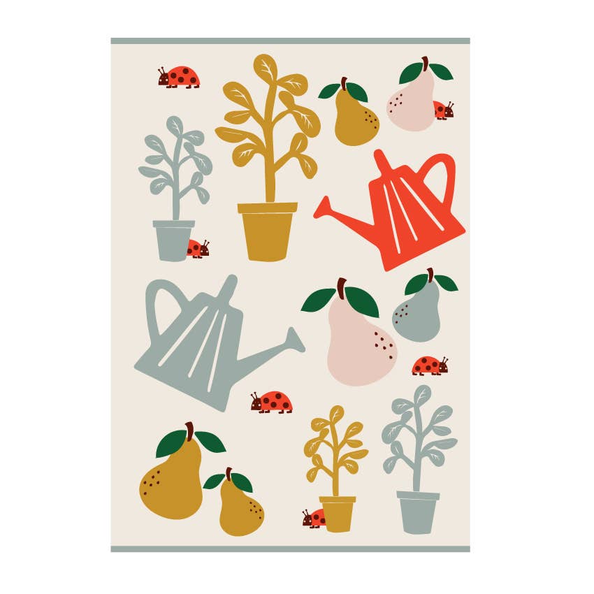 Babydecke aus Baumwolle: Garden Multi