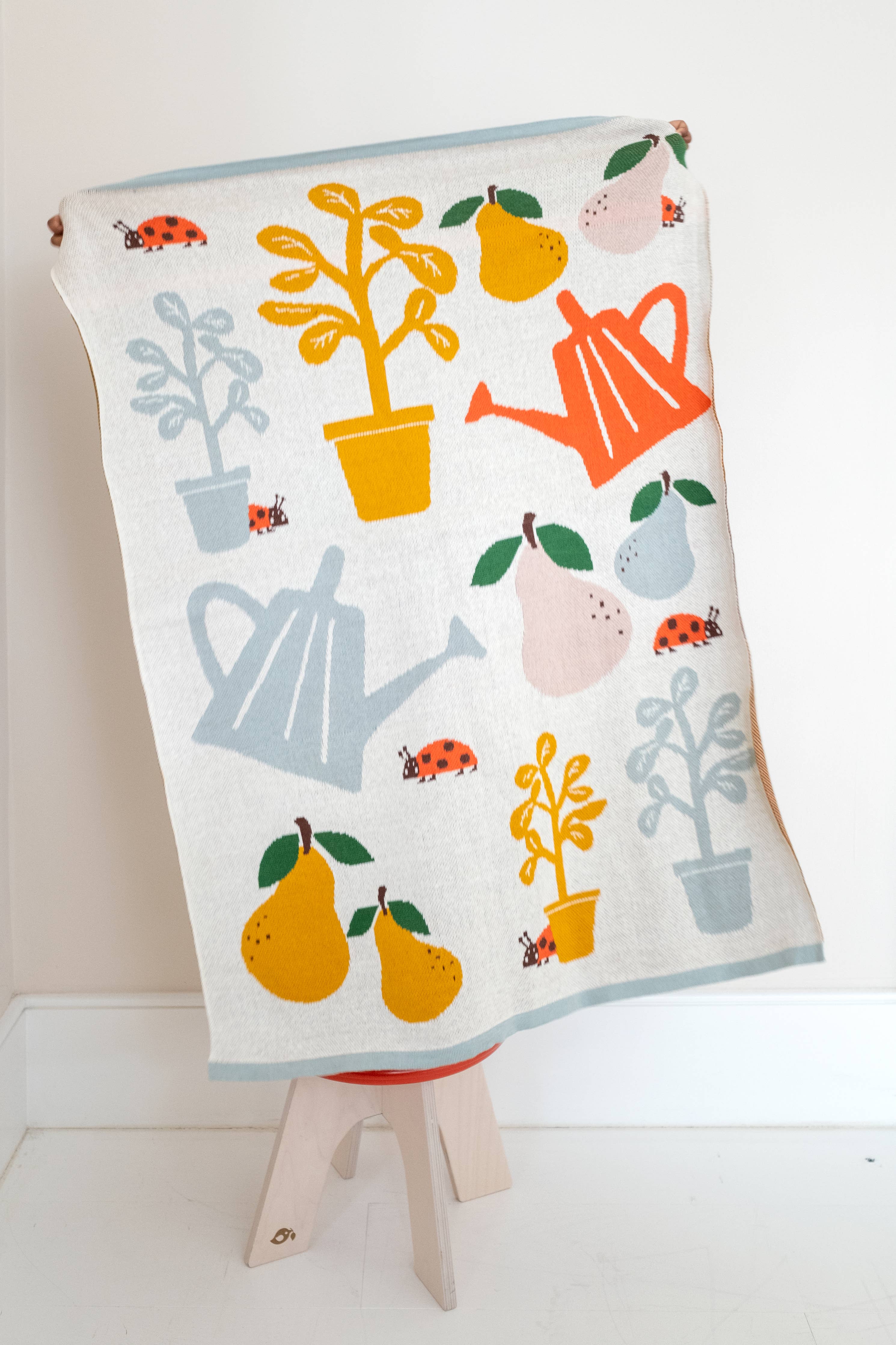 Babydecke aus Baumwolle: Garden Multi - Image 3