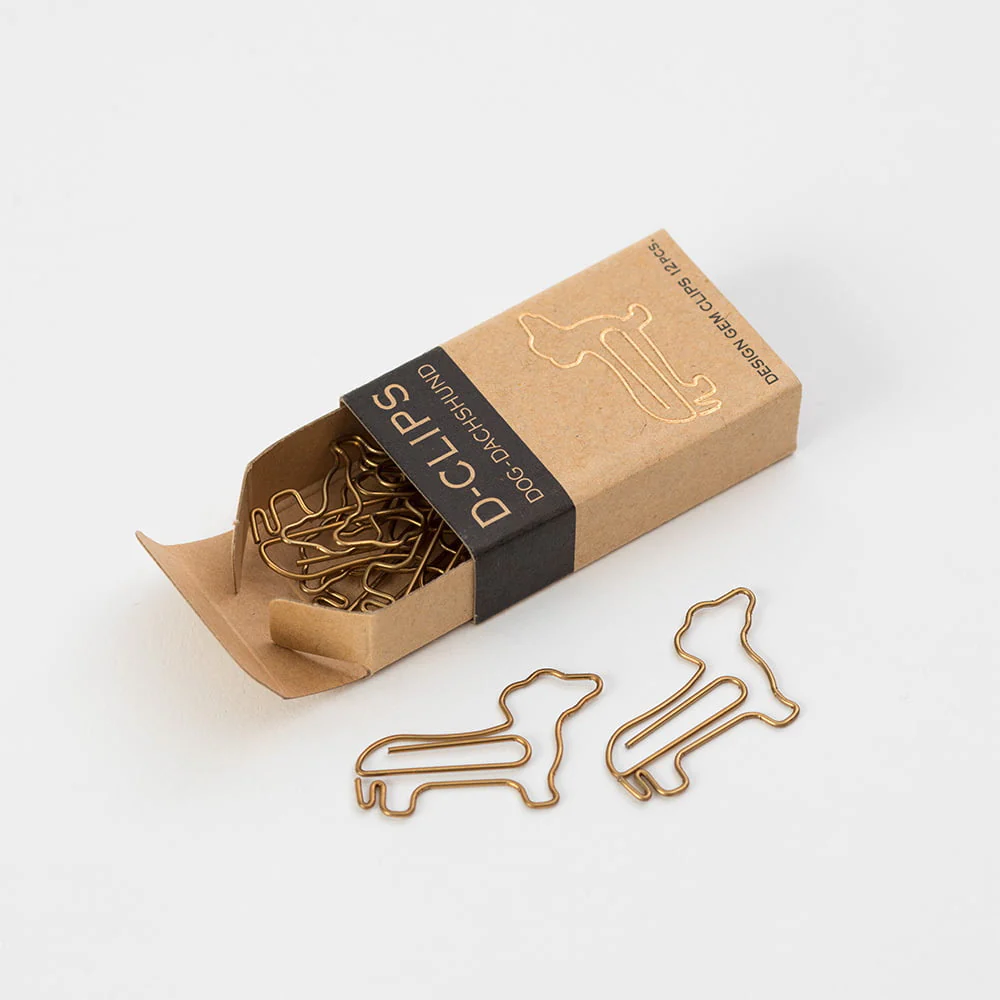 D-Clips Mini Dog - Dachshund Dackel Büroklammern - Image 3