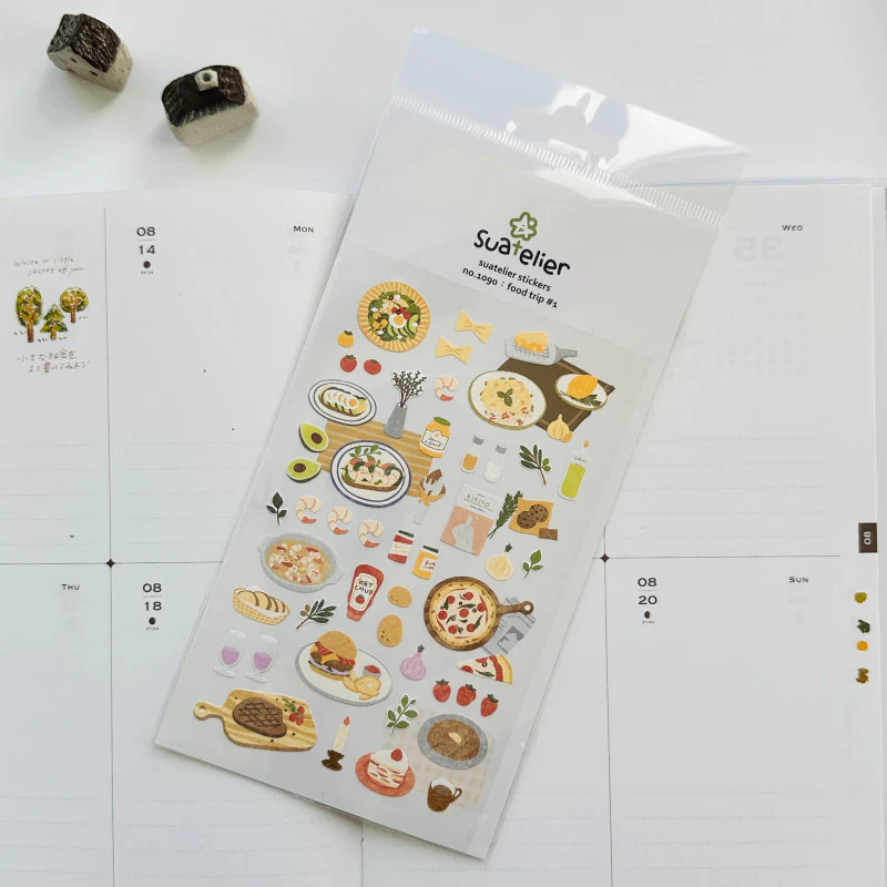 Daily Deco Sticker – food trip #1 - Image 3