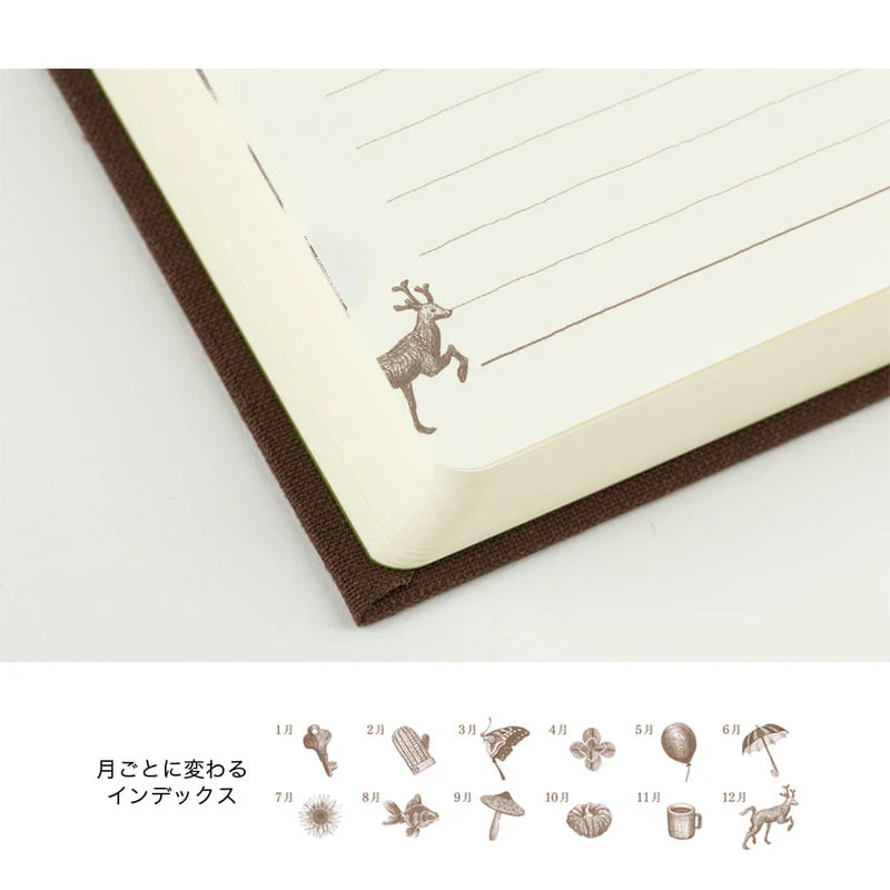 Daily Diary 3 Years Gate Brown - Image 5