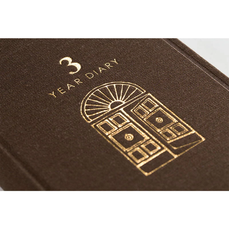 Daily Diary 3 Years Gate Brown - Image 7