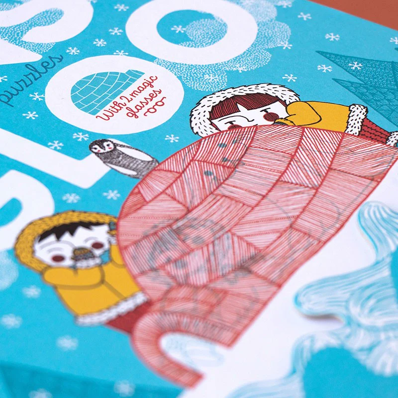 DANS L IGLOO - Puzzle mit bunten Brillen um mehr zu entdecken - Image 13