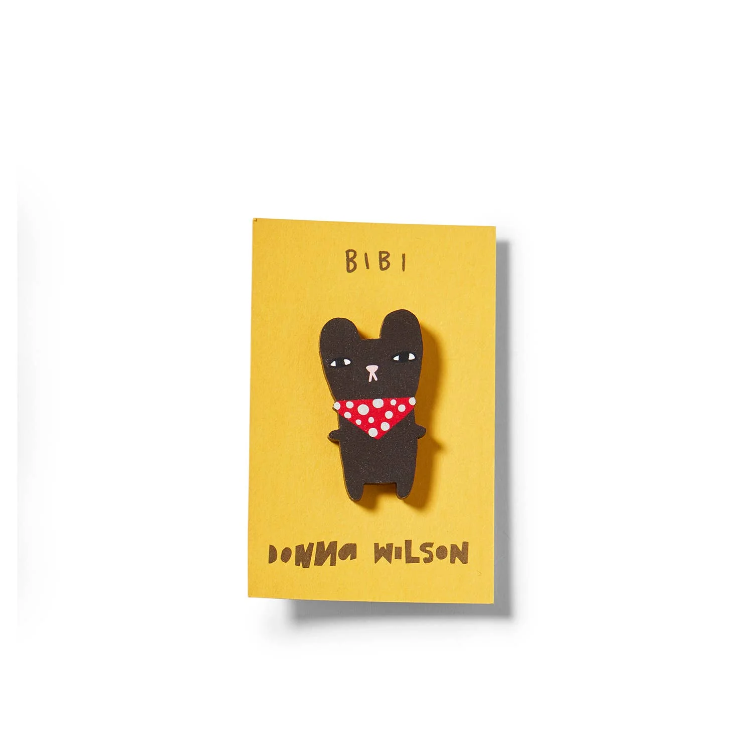 Pin Badge aus Holz | Bär
