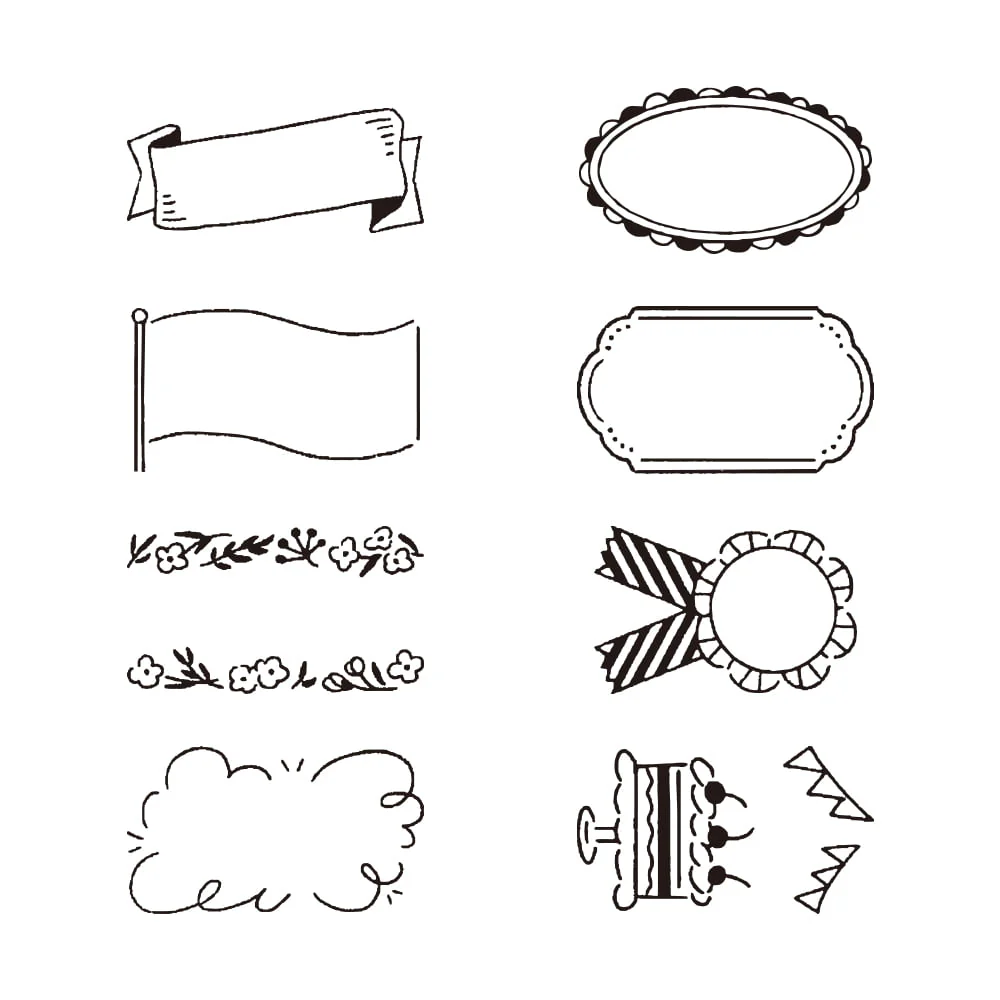 Drehstempel Dial Decoration | Paintable Rotating Stamp Schmuckrahmen - Image 2