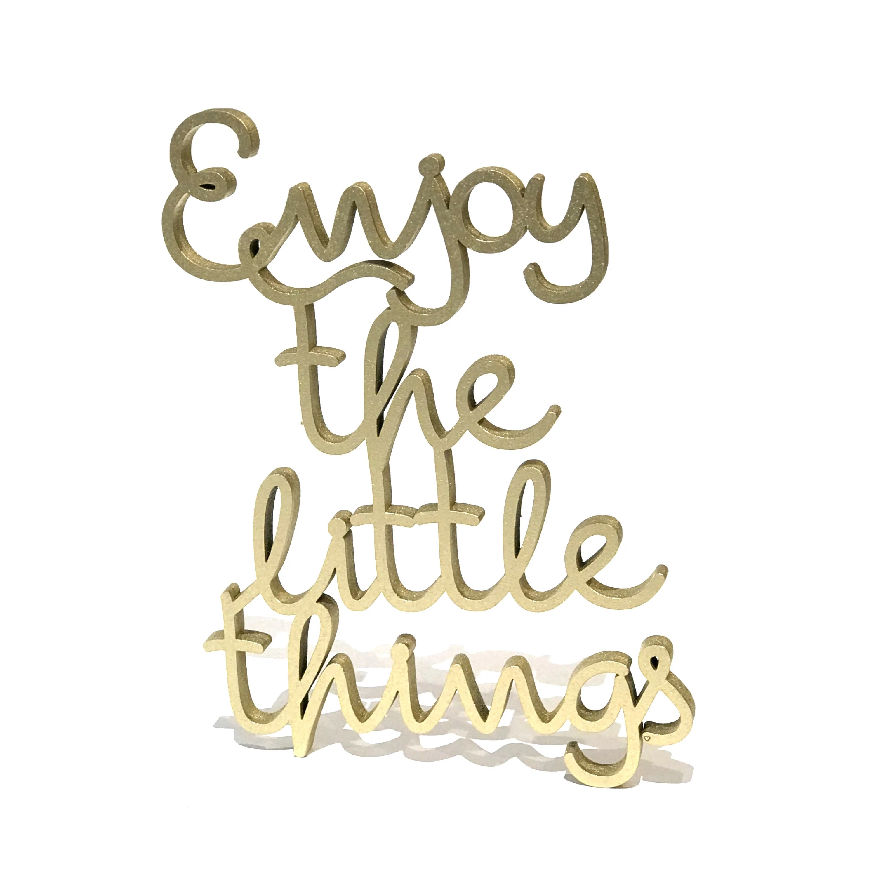Enjoy the little things! - 3D-Schriftzug - Image 3