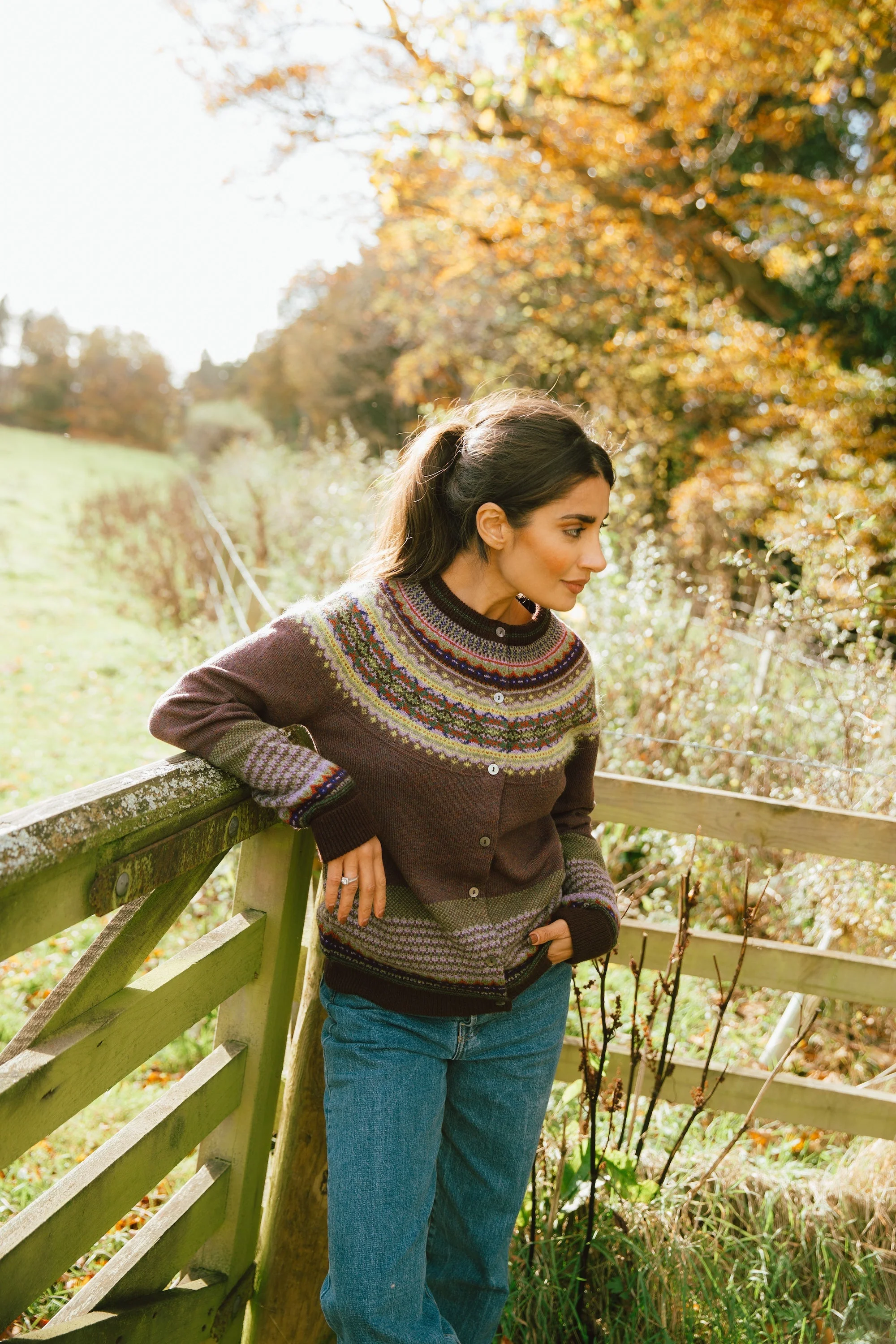 Alpine Cardigan Heather - Image 2