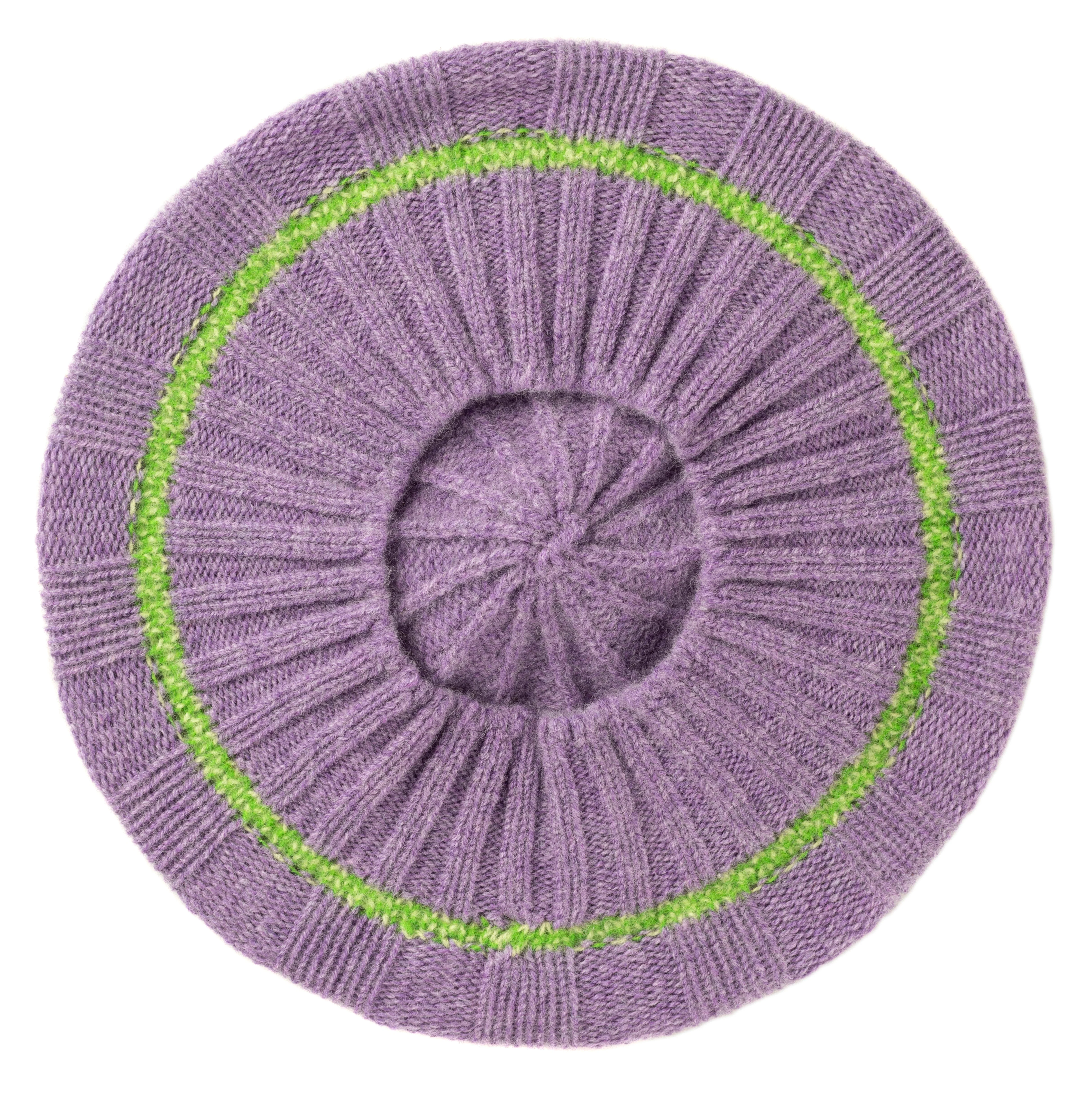 Bowden Rib Beret Dahlia - Image 2