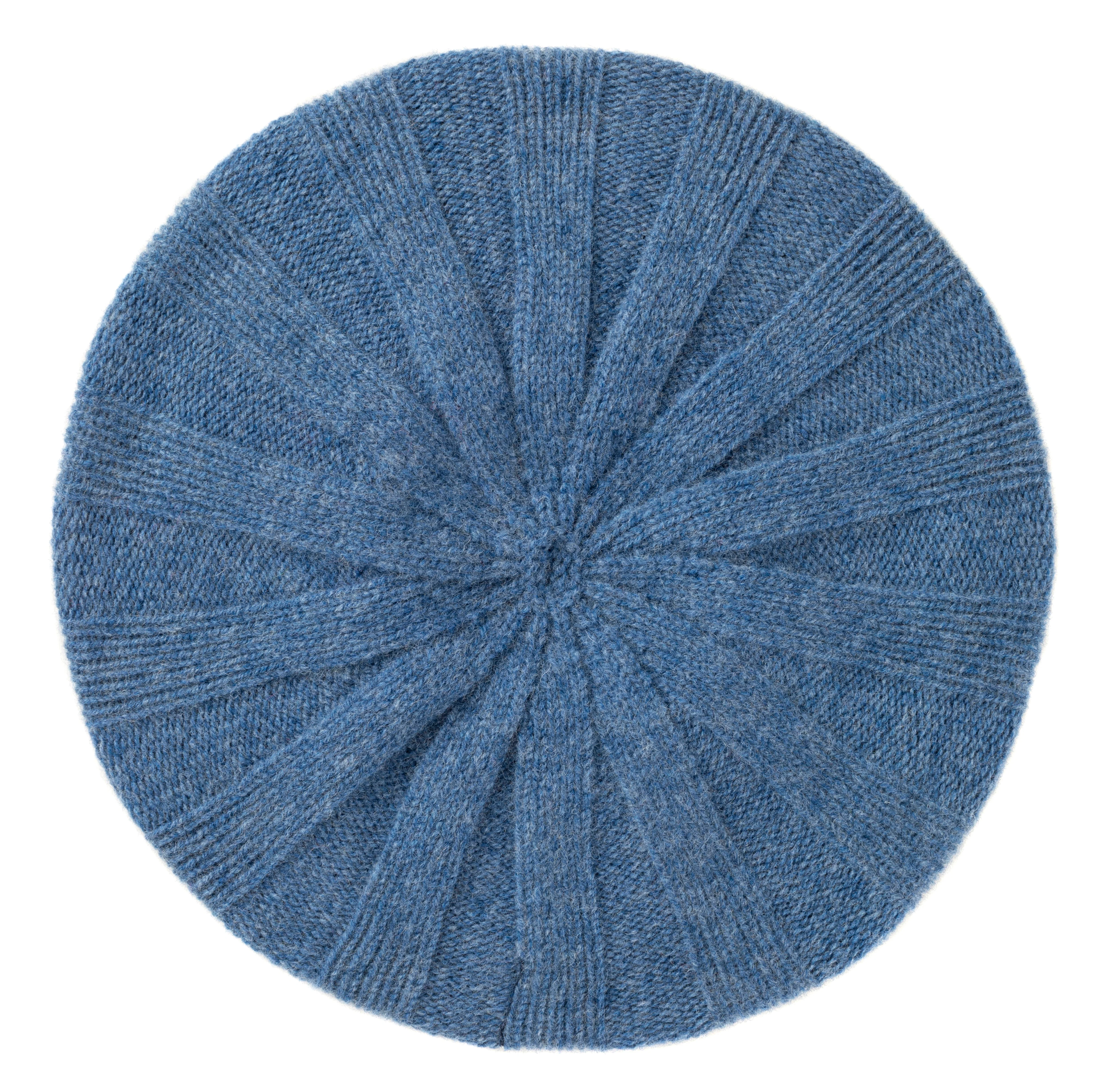 Bowden Rib Beret Denim