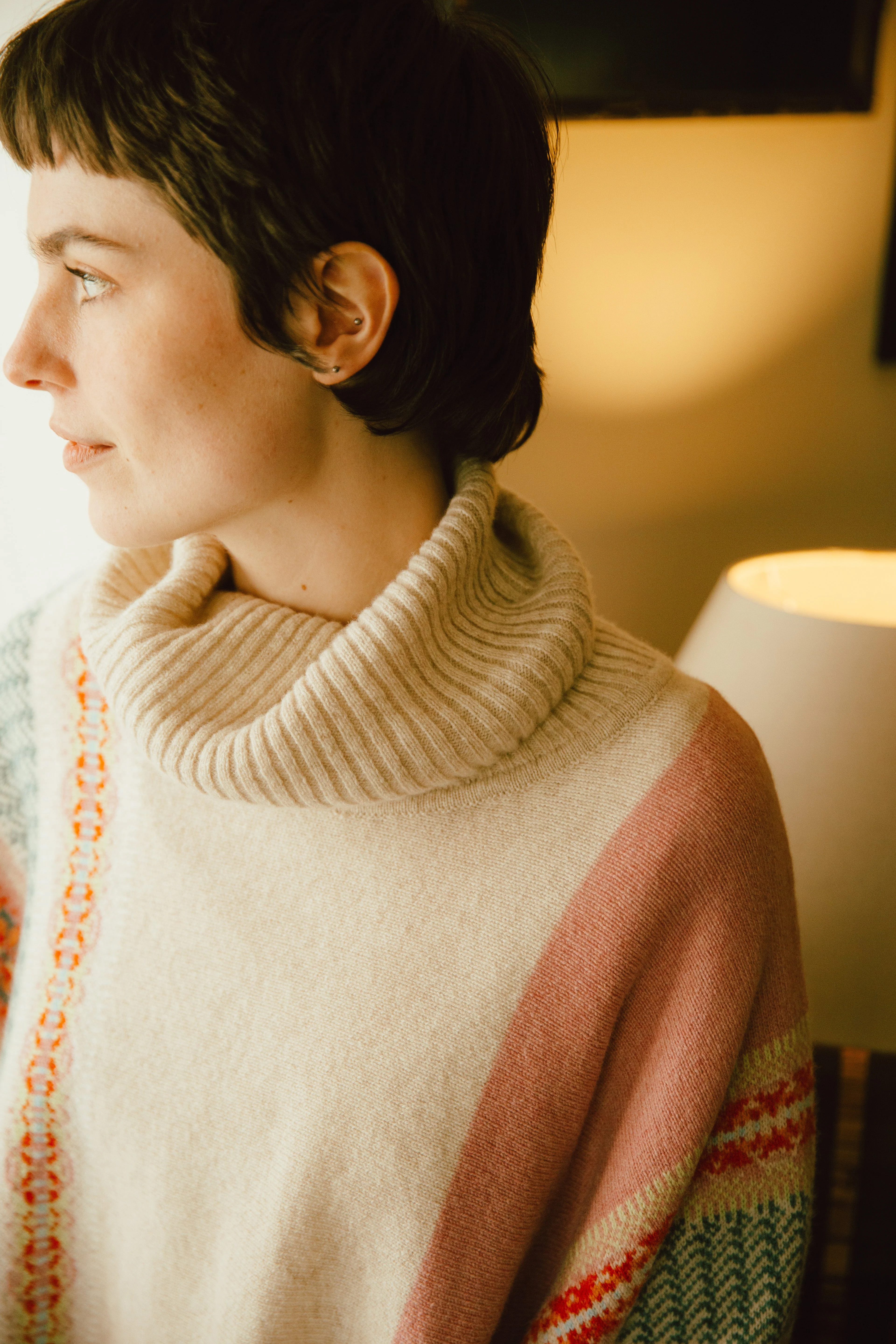 Montrose Cowl Sweater Honey - Image 3