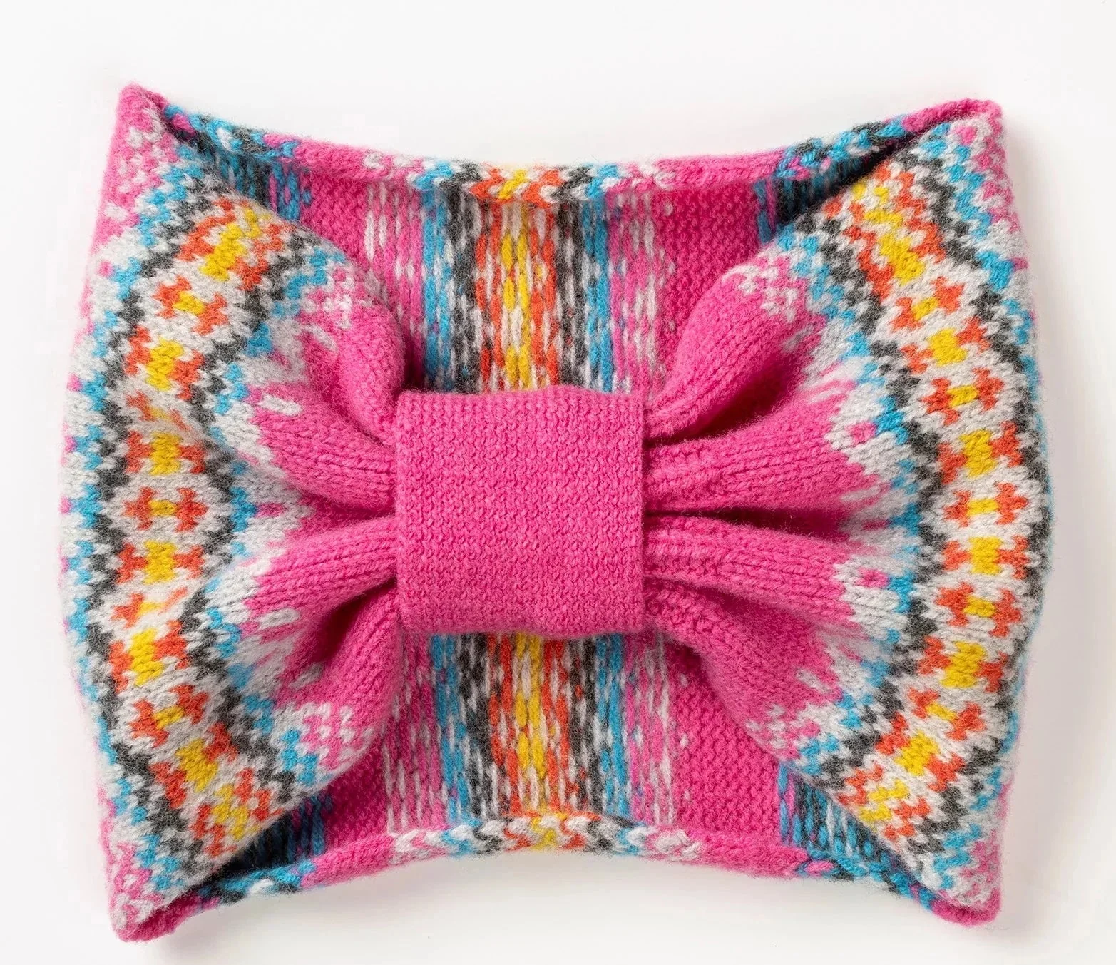 Stirnband aus Lammwolle | pink | Alloa Turban Hat Fiesta Dean - Image 2