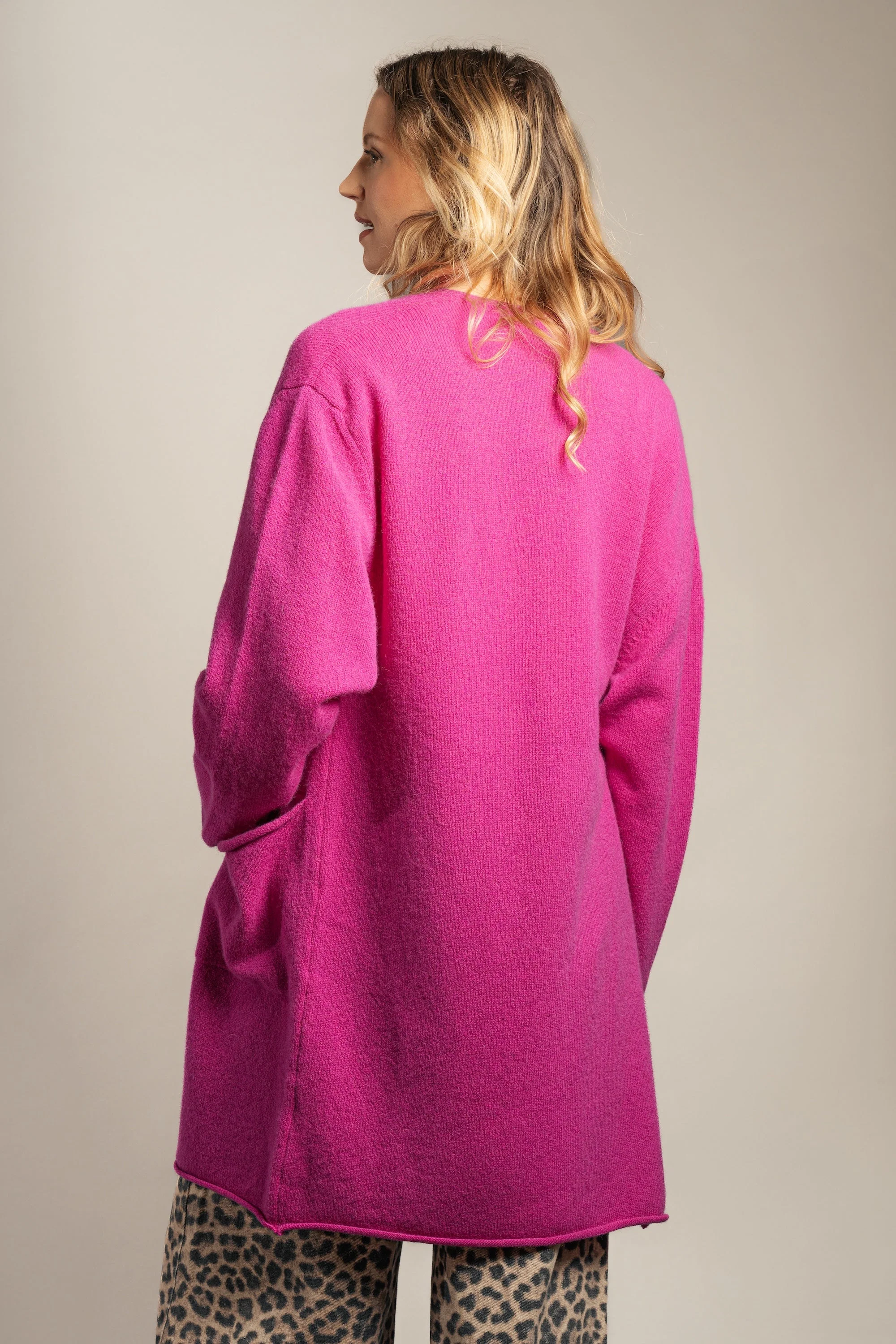 Strickmantel Corry Long Cardigan Honesty - Image 2