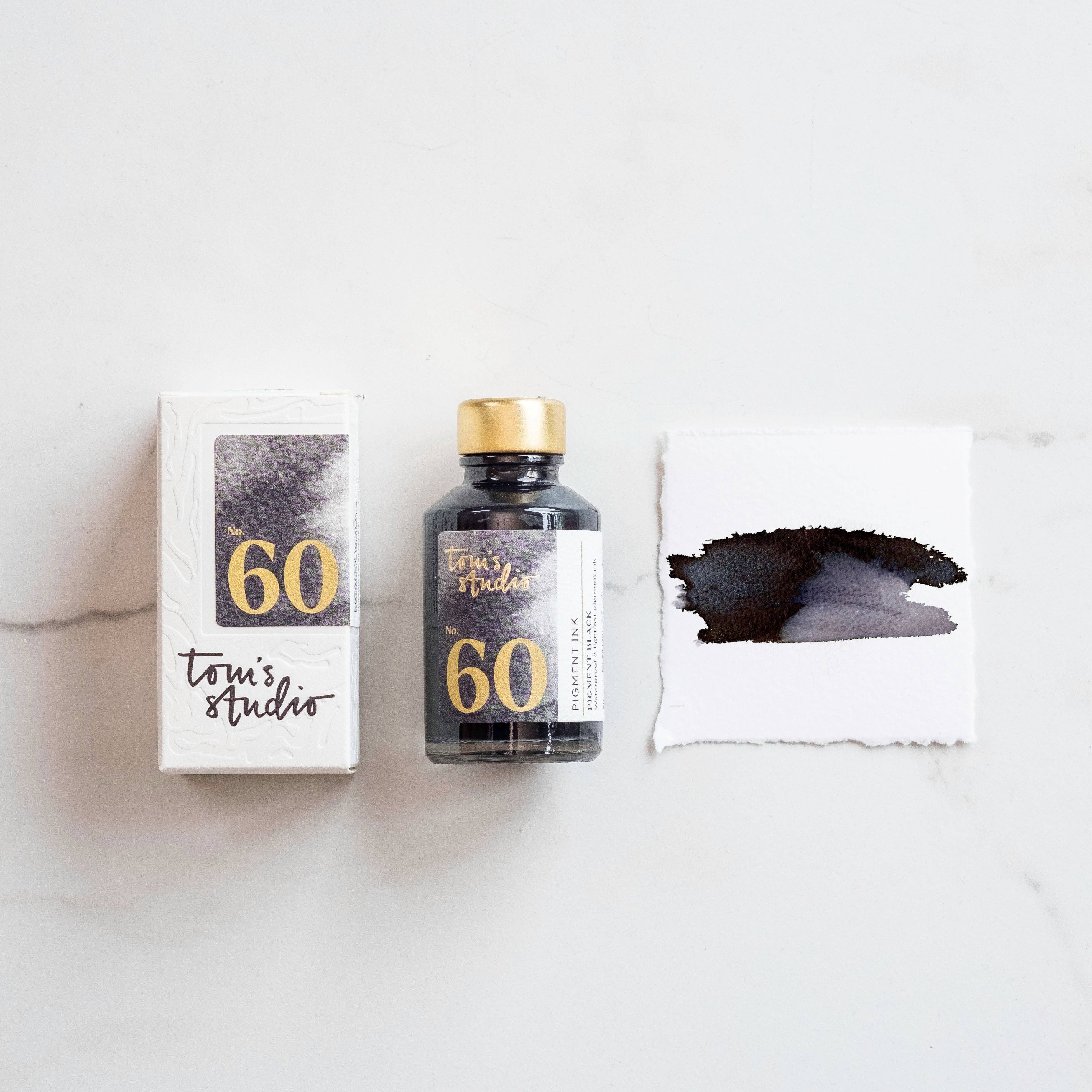 Fountain Pen Ink - Pigment Black | wasserfest & lichtecht - Image 2