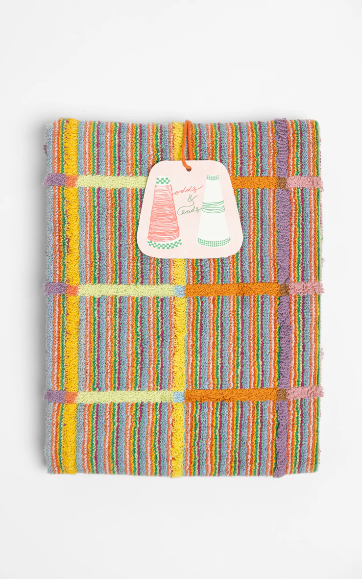 Frottee Badematte #69 criss cross, 60x80cm - Image 3