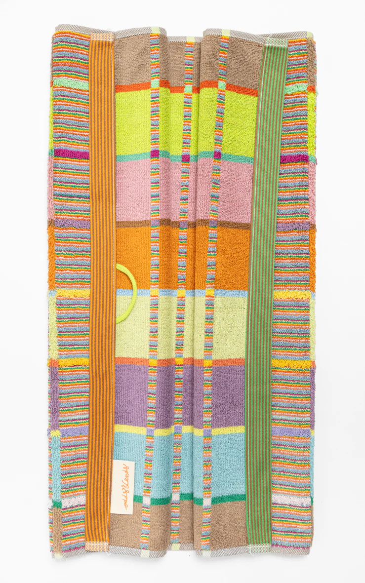 Frottee Badematte #69 criss cross, 60x80cm - Image 5