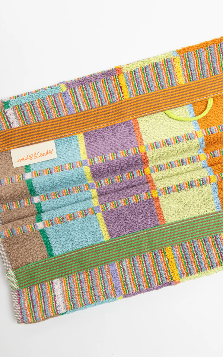 Frottee Badematte #69 criss cross, 60x80cm - Image 6