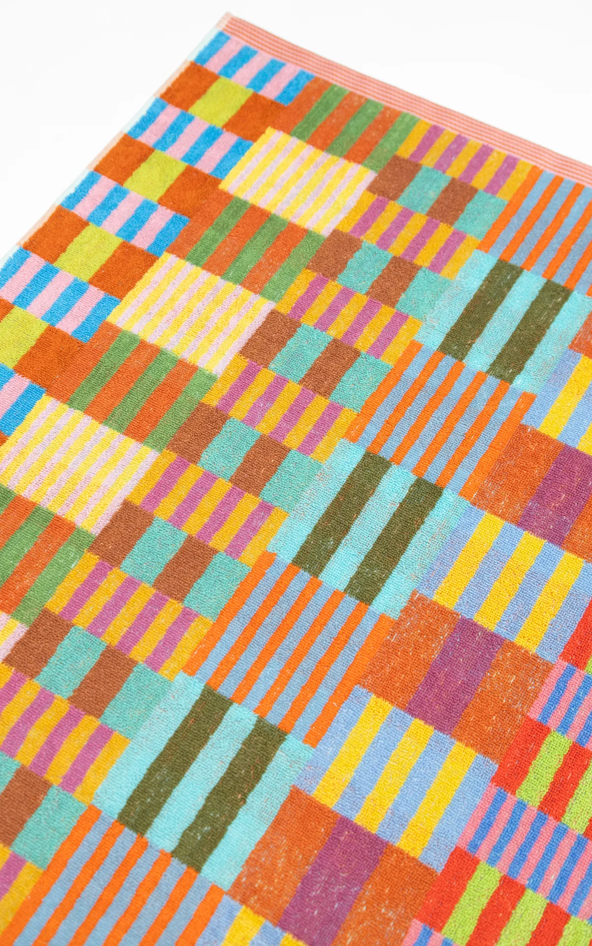 Frottee-Badetuch Tulip Quilt #101, 60 × 120 cm - Image 4
